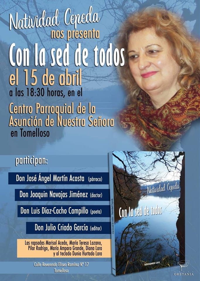 PRESENTACIÓN DEL LIBRO: “Con la sed de todos”