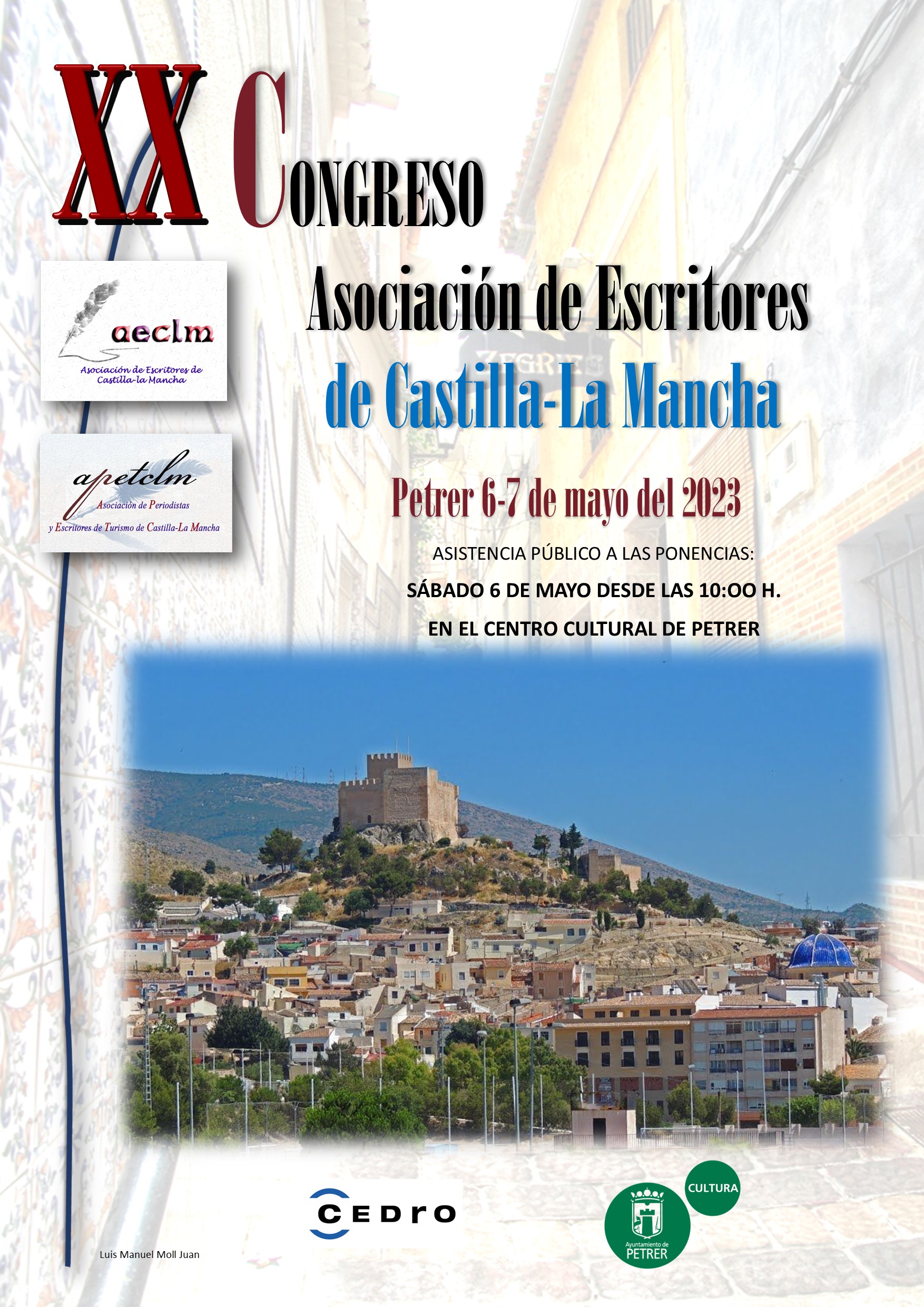 XX CONGRESO DE LA ASOCIACIÓN DE ESCRITORES DE CASTILLA-LA MANCHA EN PETRER-Alicante