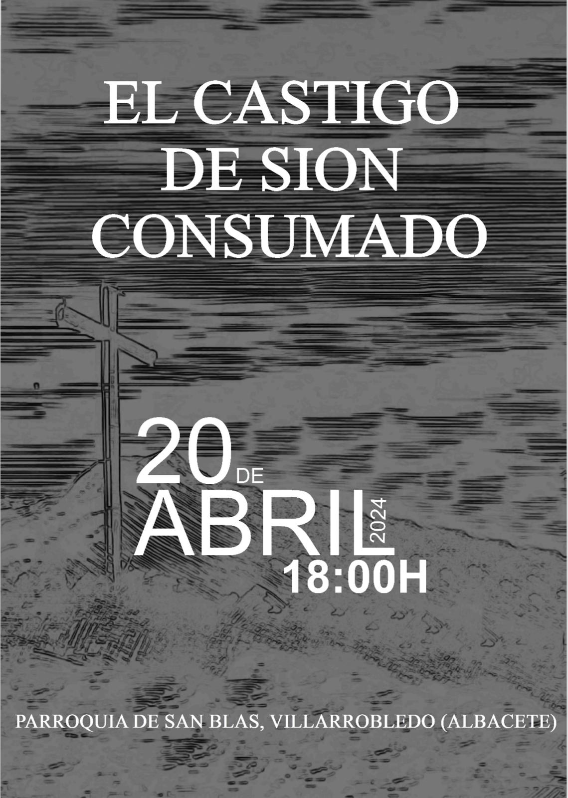 Pedro Sevilla Martínez, presenta su libro EL CASTIGO DE SIÓN CONSUMADO